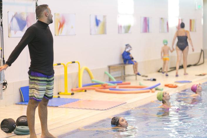 Ασκήσεις κολύμβησης για ενήλικες από τους Ιχθείς Aqua Club - Baby Swimming Thessaloniki