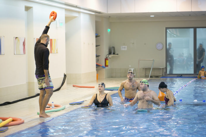 Μαθήματα κολύμβησης για ενήλικες στη Θεσσαλονίκη από τους Ιχθείς Aqua Club - Baby Swimming Thessaloniki