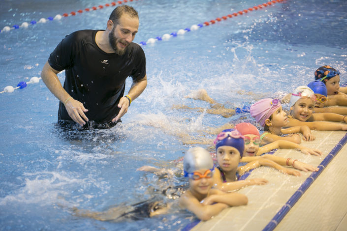 Εκμάθηση κολύμβησης παιδιών στη Θεσσαλονίκη από τους Ιχθείς Aqua Club - Baby Swimming Thessaloniki