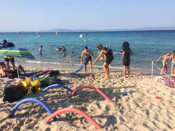 Ιχθείς Summer Camp by the Sea 2018 - ομαδικές δραστηριότητες για παιδιά στη θάλασσα